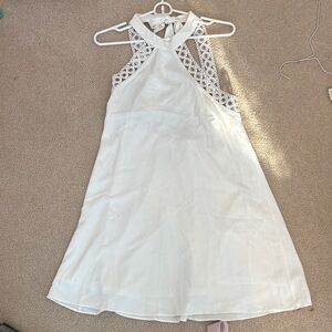 Elegant White Kids Dress